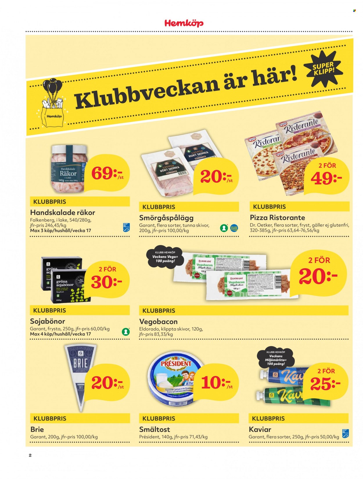 Hemköp reklamblad - 25/4 2022 - 1/5 2022. Sida 2
