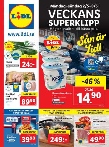 Lidl reklamblad - 2/5 2022 - 8/5 2022.