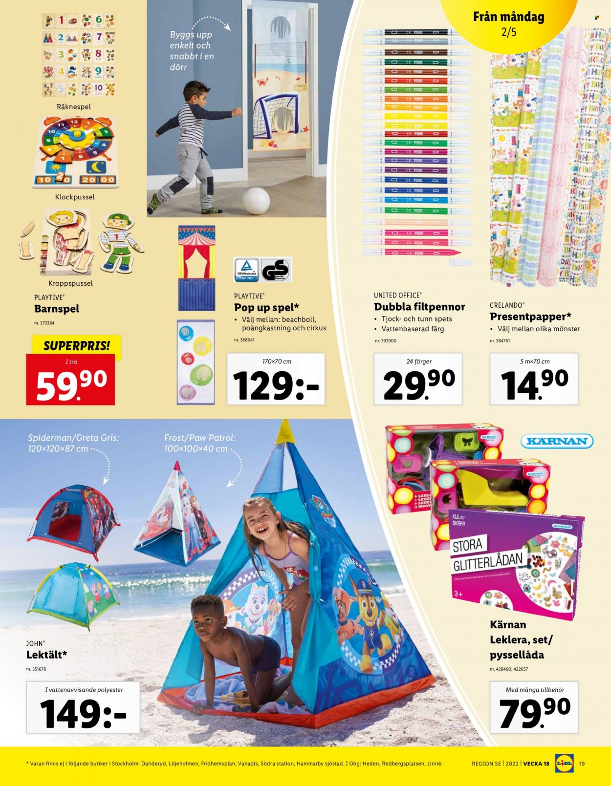 Lidl reklamblad - 2/5 2022 - 8/5 2022. Sida 19