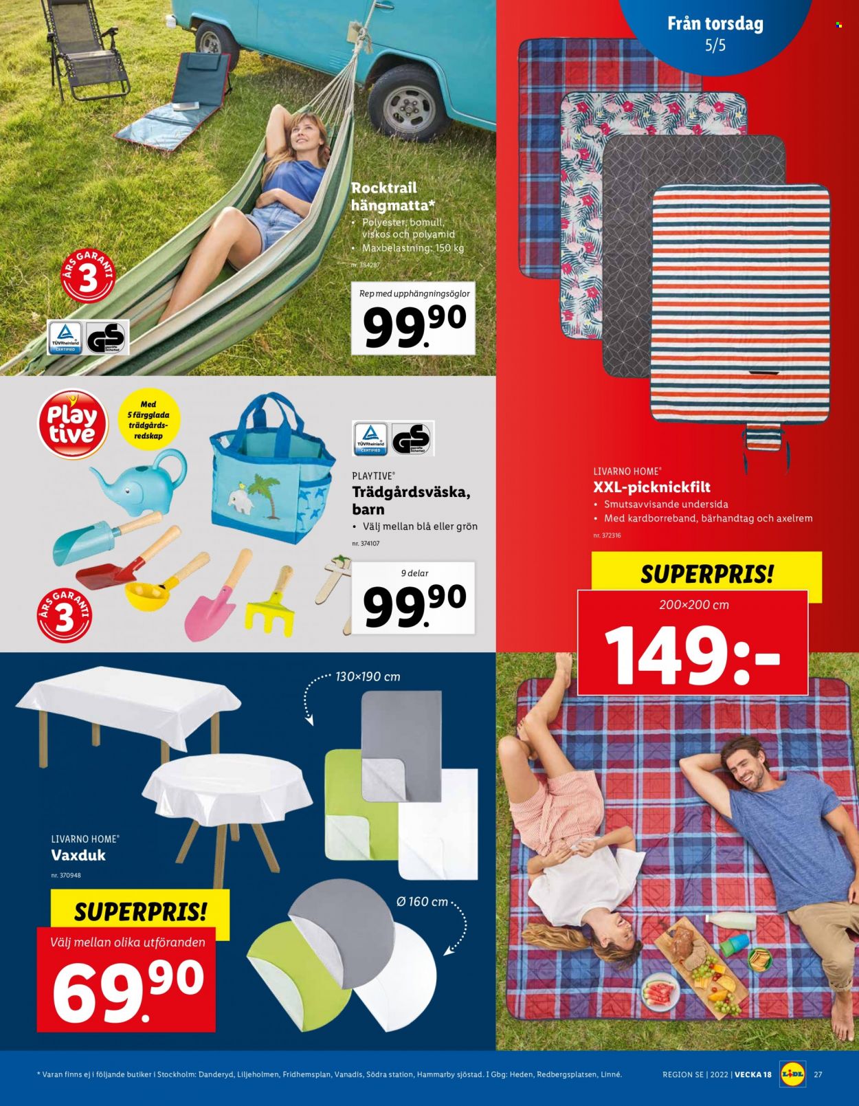 Lidl reklamblad - 2/5 2022 - 8/5 2022. Sida 27
