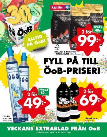 ÖoB reklamblad - 25/4 2022 - 30/4 2022.