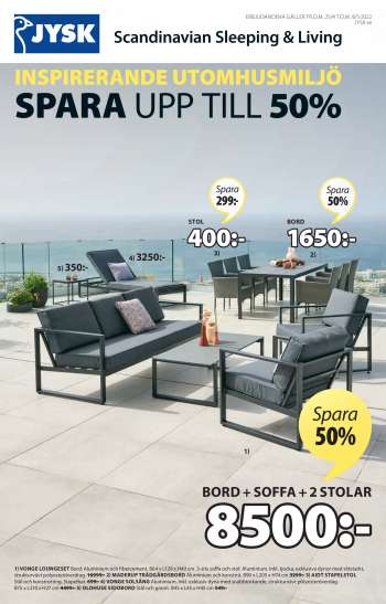 JYSK reklamblad - 25/4 2022 - 8/5 2022.