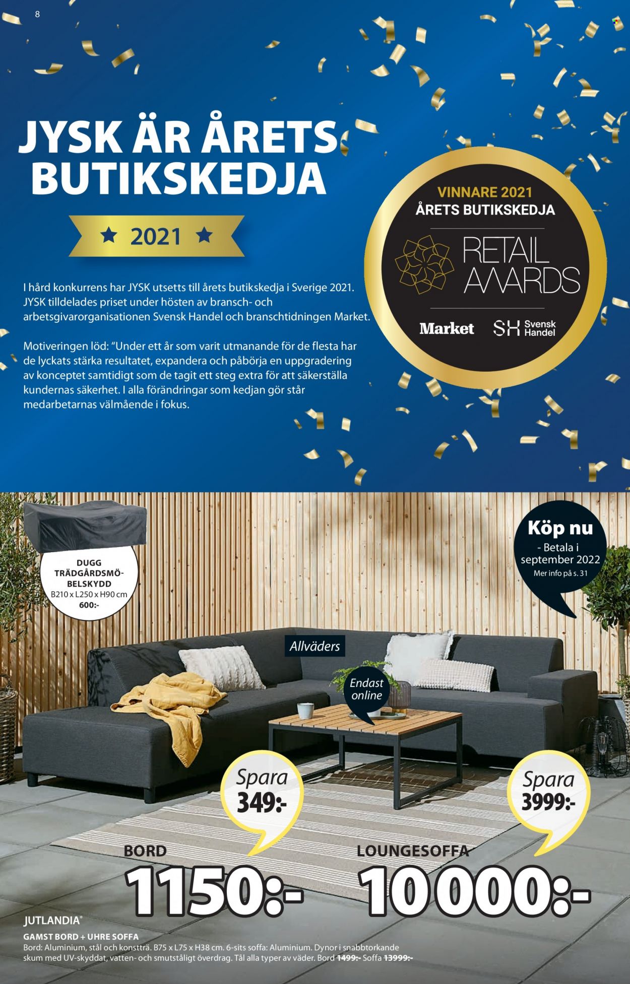 JYSK reklamblad - 25/4 2022 - 8/5 2022. Sida 8