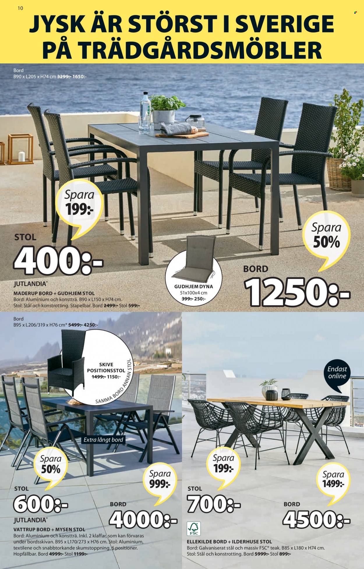 JYSK reklamblad - 25/4 2022 - 8/5 2022. Sida 10