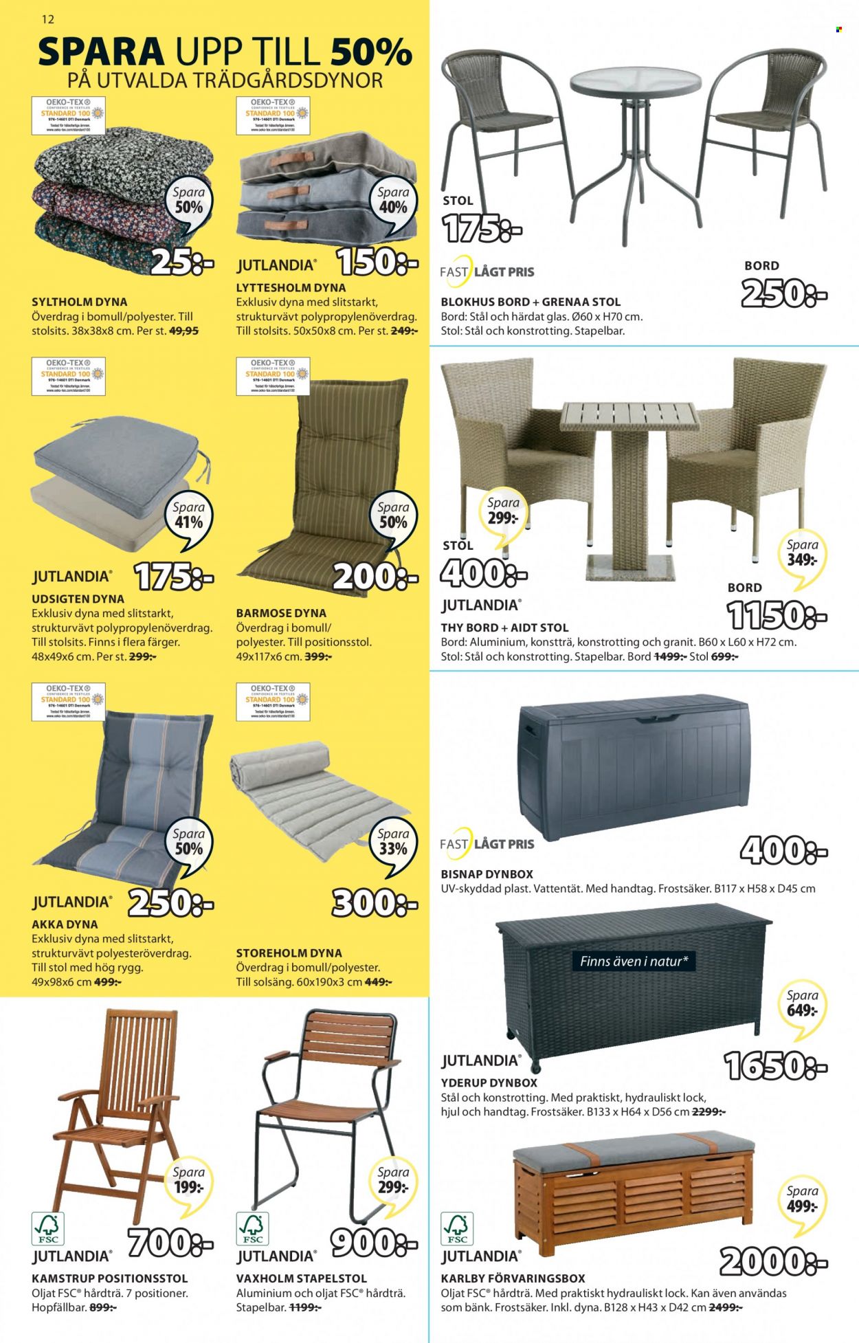 JYSK reklamblad - 25/4 2022 - 8/5 2022. Sida 12