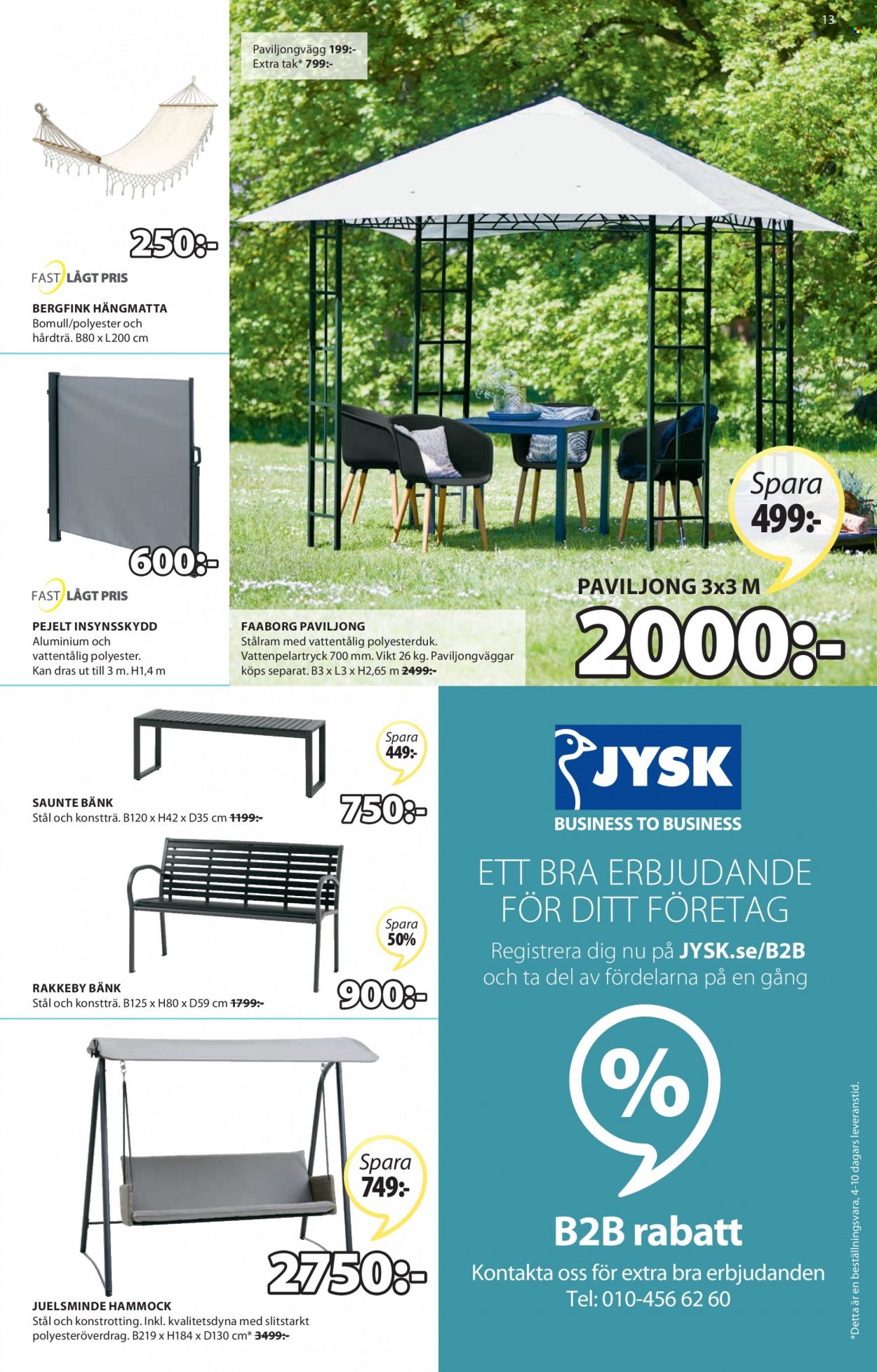 JYSK reklamblad - 25/4 2022 - 8/5 2022. Sida 13
