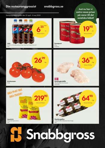 Axfood Snabbgross reklamblad - 25/4 2022 - 8/5 2022.