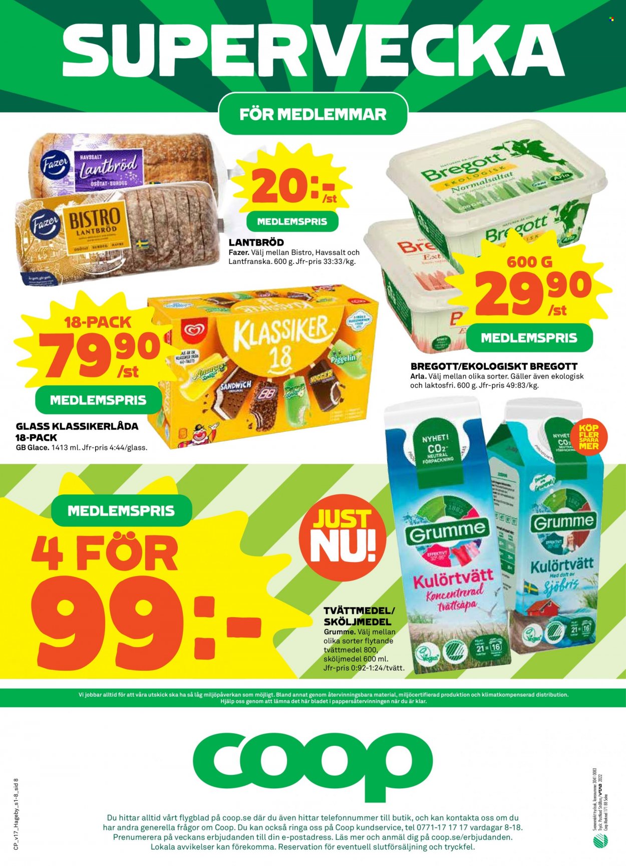 Coop reklamblad - 25/4 2022 - 1/5 2022. Sida 8
