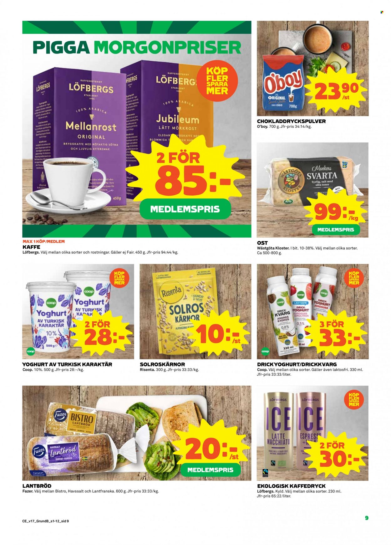 Coop reklamblad - 25/4 2022 - 1/5 2022. Sida 9