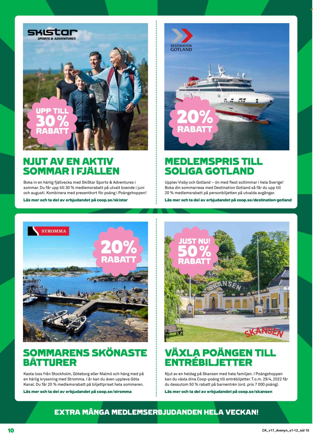 Coop reklamblad - 25/4 2022 - 1/5 2022. Sida 10