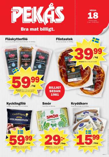 Pekås reklamblad - 2/5 2022 - 8/5 2022.