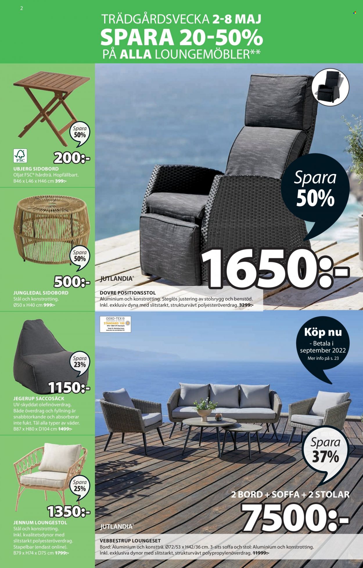 JYSK reklamblad - 2/5 2022 - 15/5 2022. Sida 2