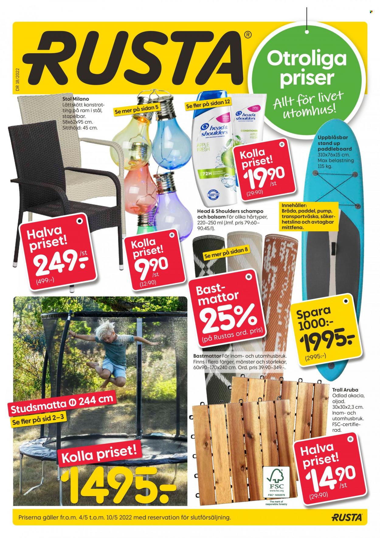 Rusta reklamblad - 4/5 2022 - 10/5 2022. Sida 1