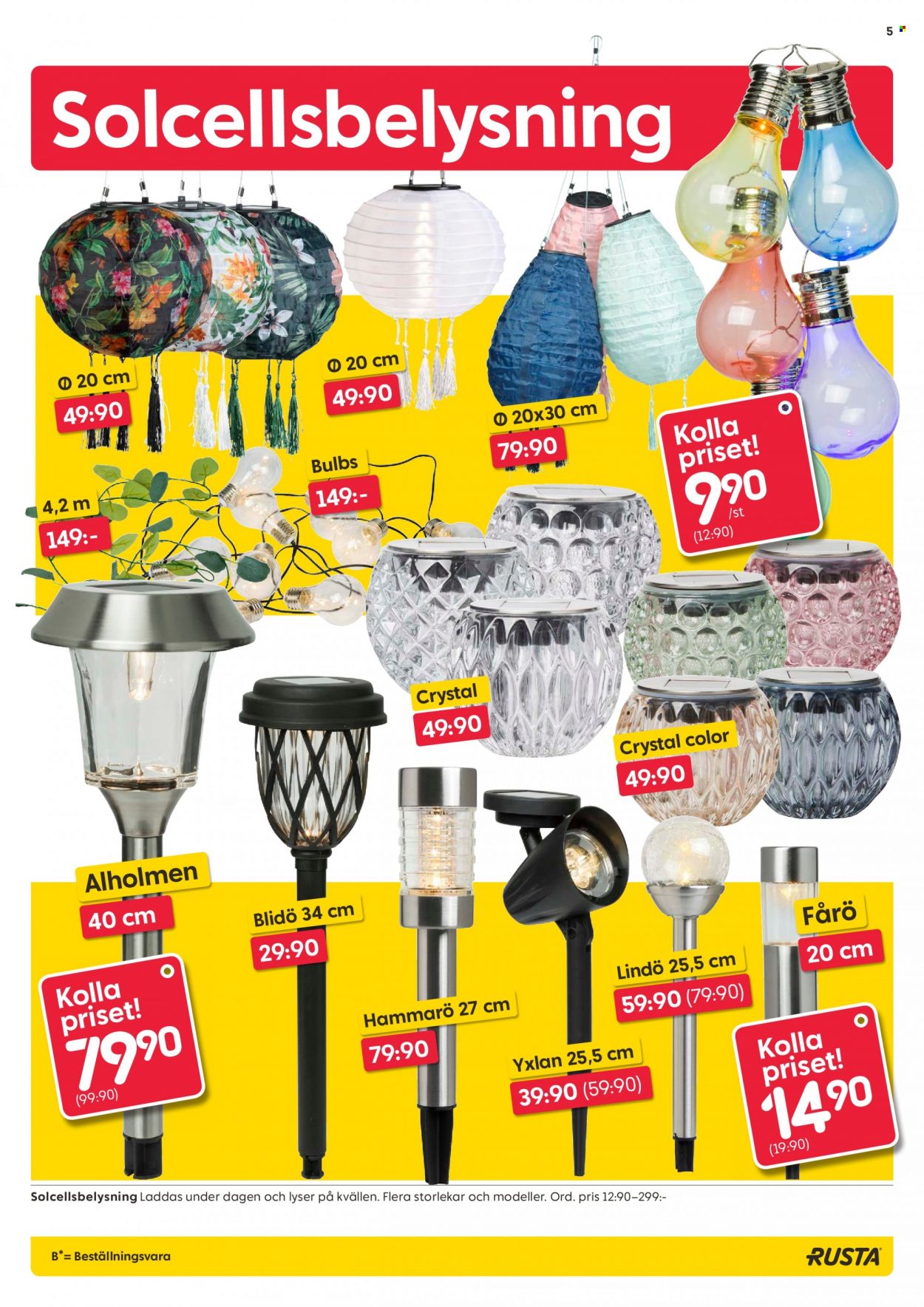 Rusta reklamblad - 4/5 2022 - 10/5 2022. Sida 5