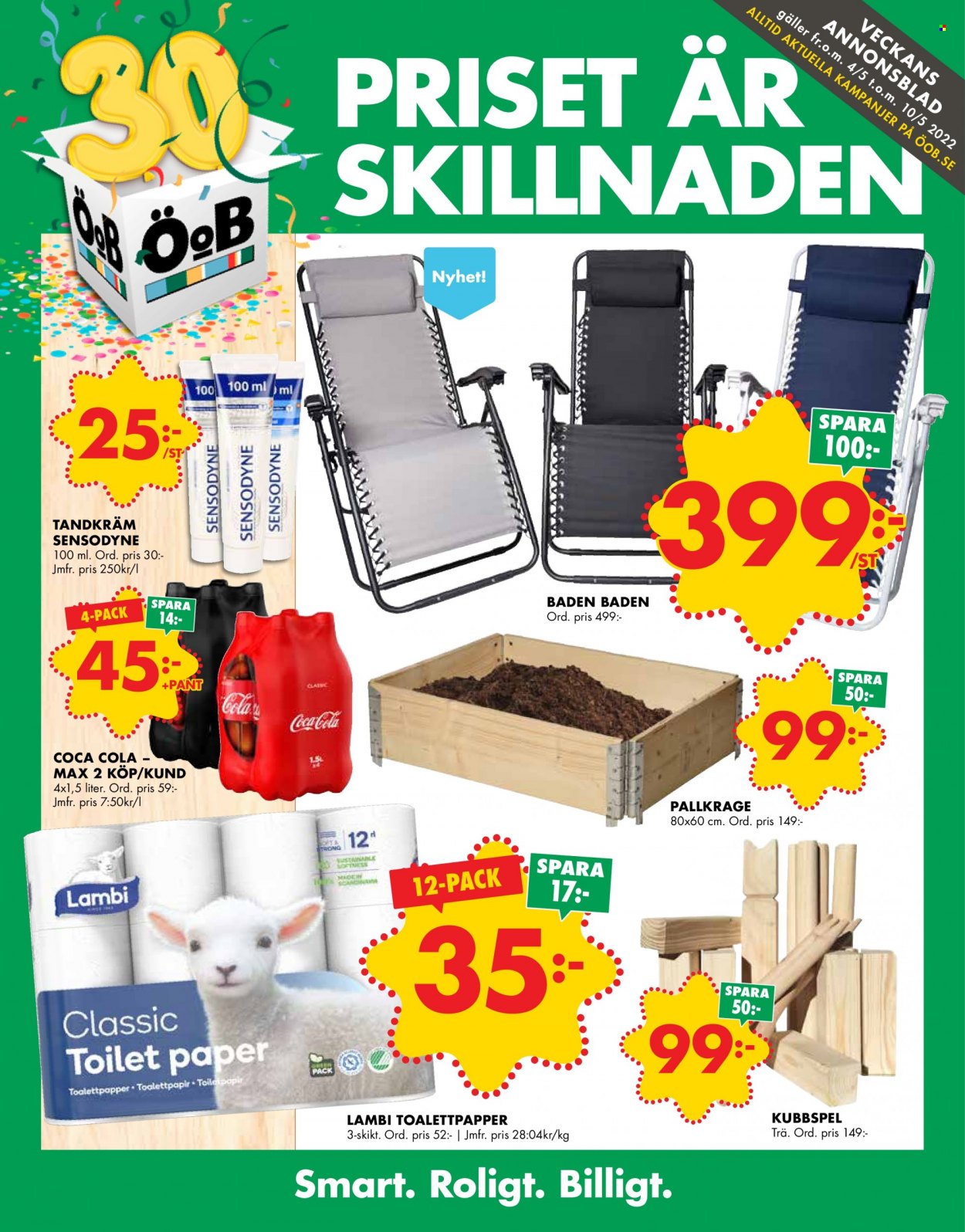 ÖoB reklamblad - 4/5 2022 - 10/5 2022. Sida 1