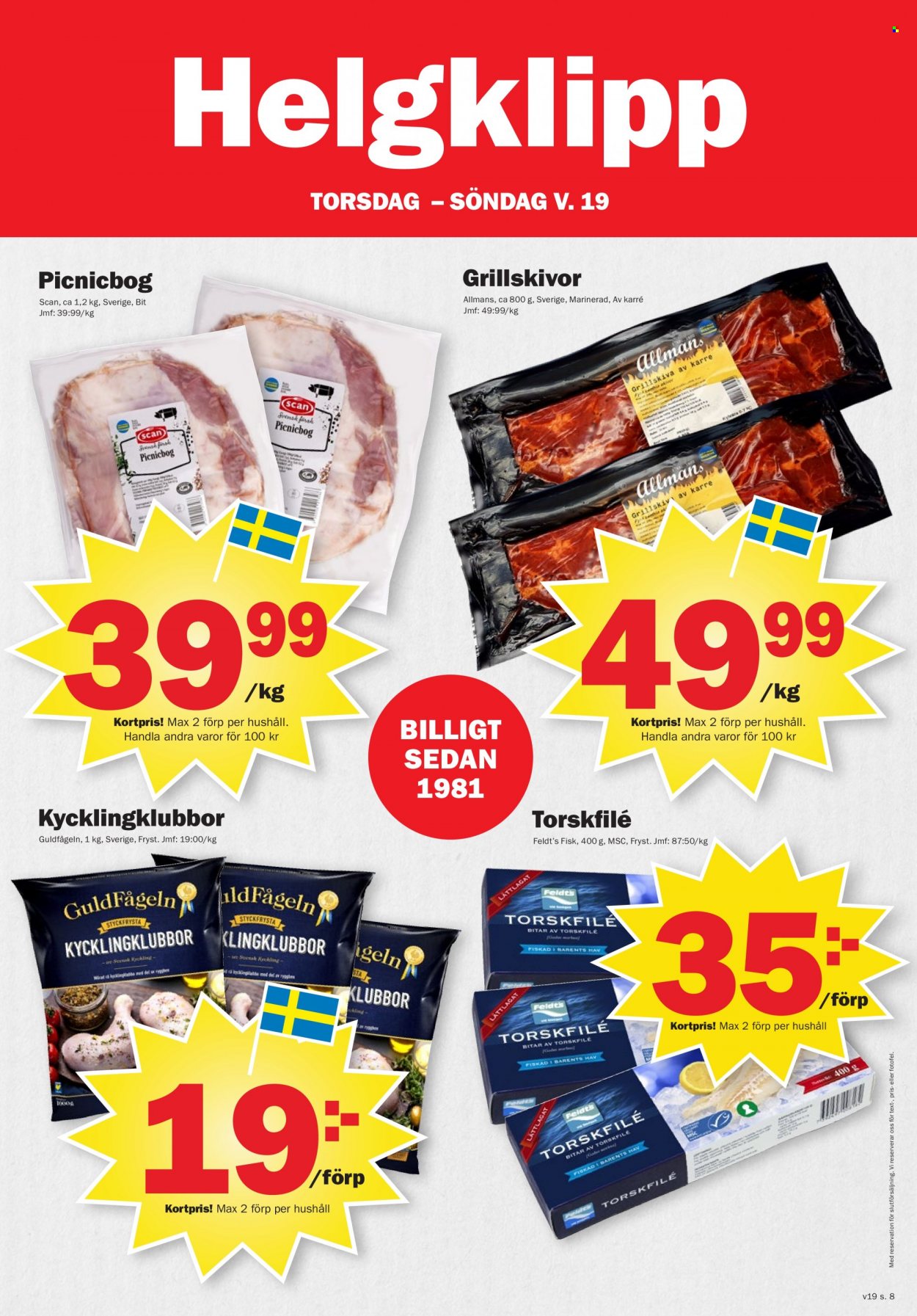 Pekås reklamblad - 9/5 2022 - 15/5 2022. Sida 8