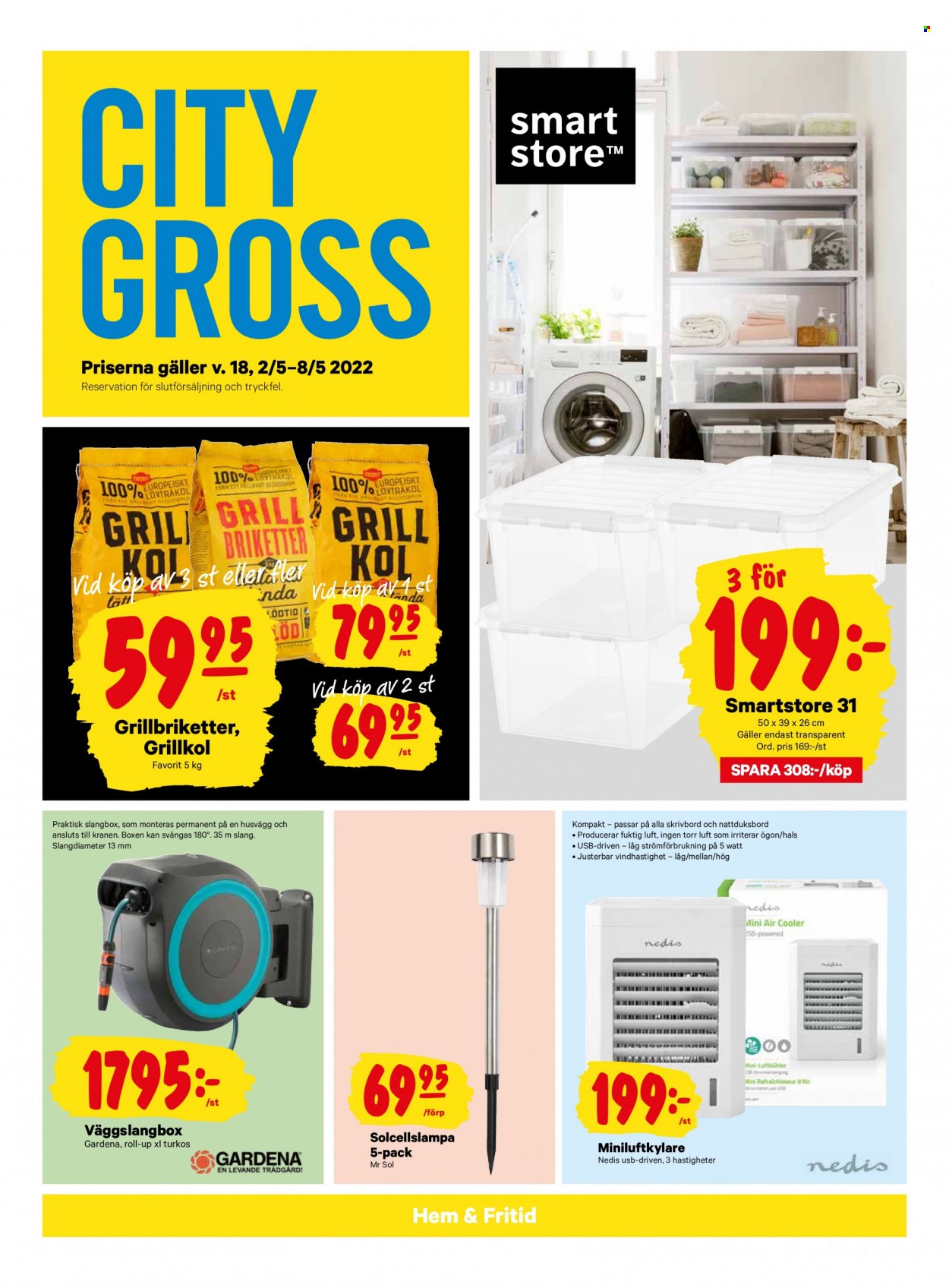 City Gross reklamblad - 2/5 2022 - 8/5 2022. Sida 16