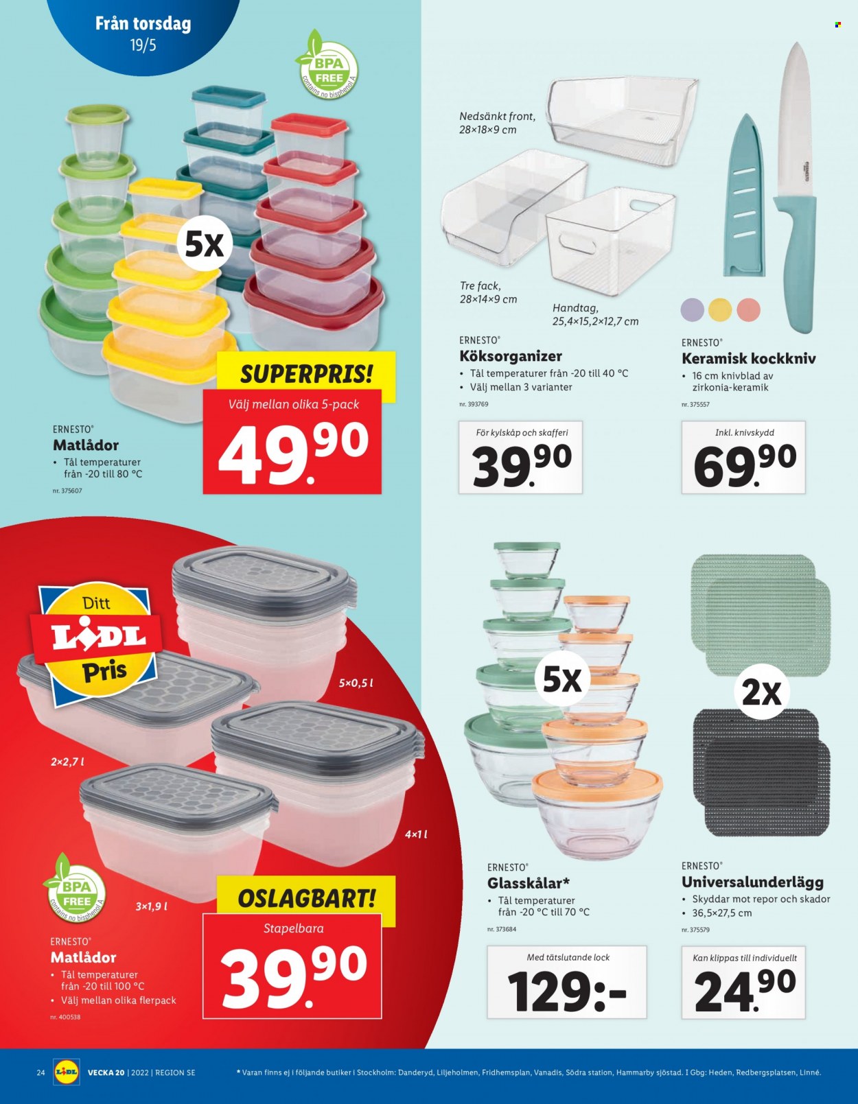 Lidl reklamblad - 16/5 2022 - 22/5 2022. Sida 26