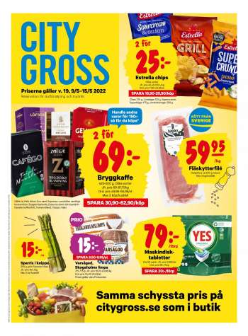 City Gross reklamblad - 9/5 2022 - 15/5 2022.