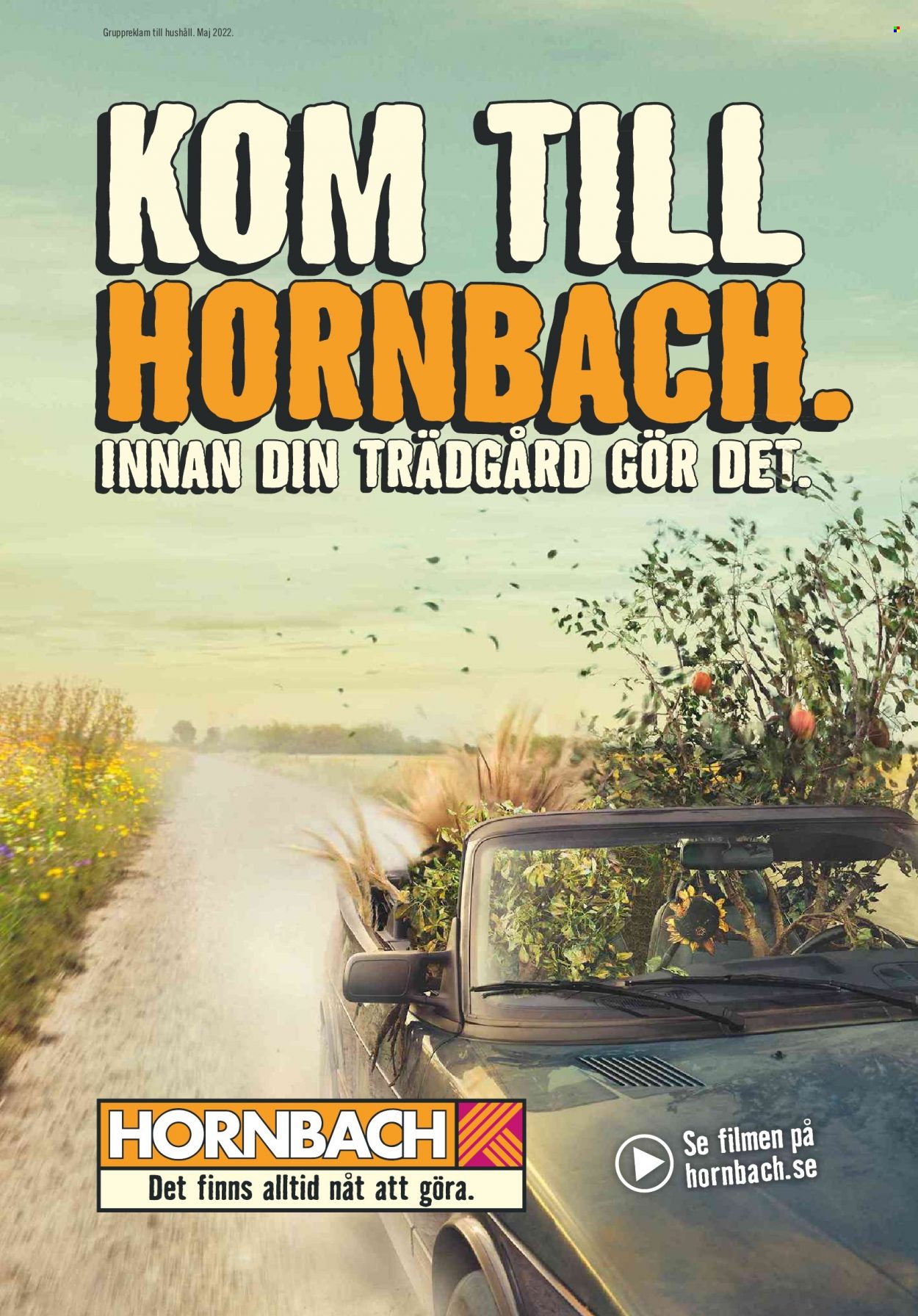 thumbnail - Hornbach reklamblad - 1/5 2022 - 31/5 2022.