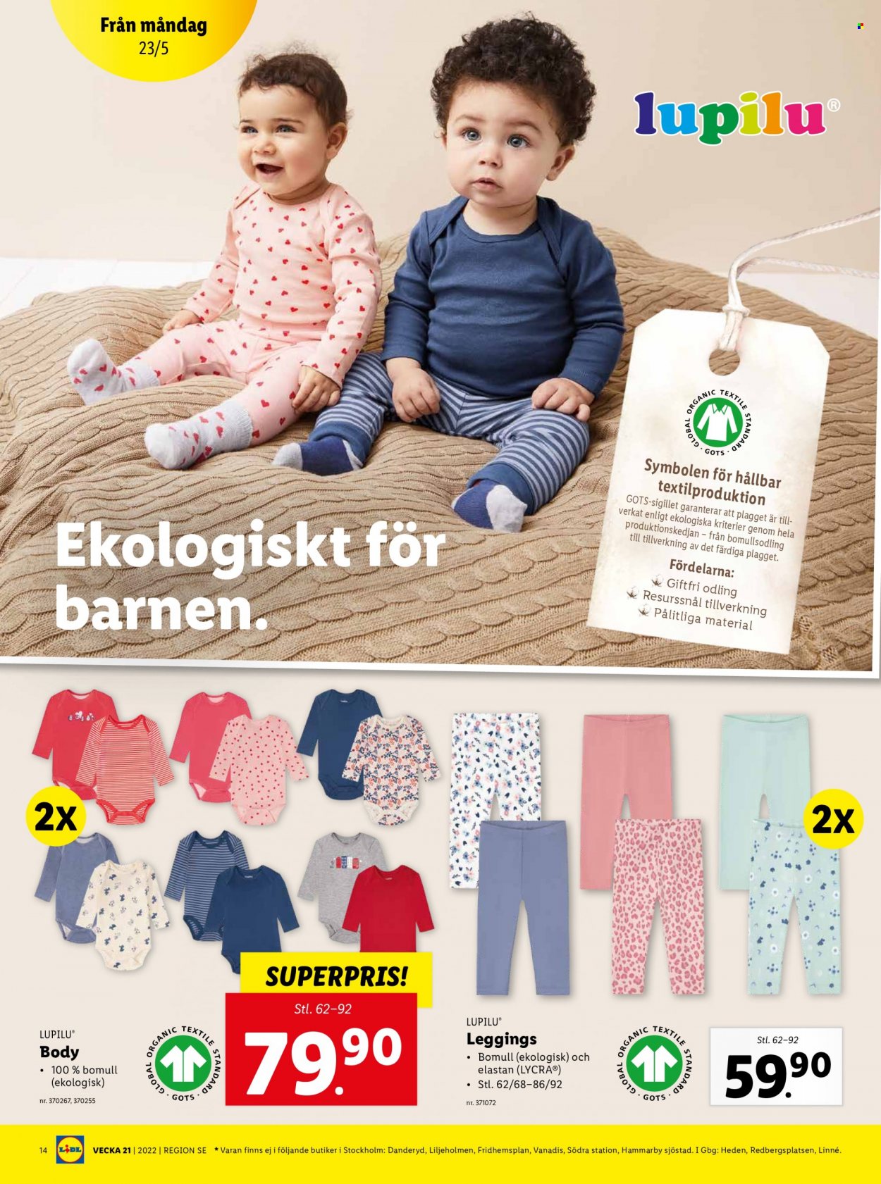 Lidl reklamblad - 23/5 2022 - 29/5 2022. Sida 14