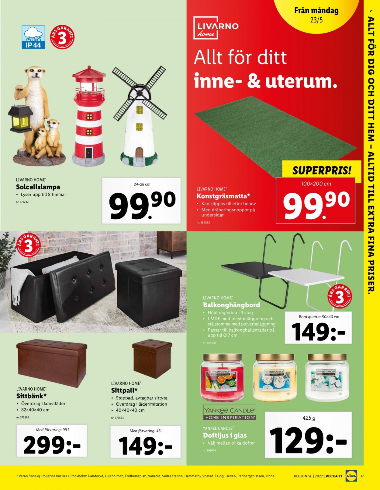 Lidl reklamblad - 23/5 2022 - 29/5 2022. Sida 17