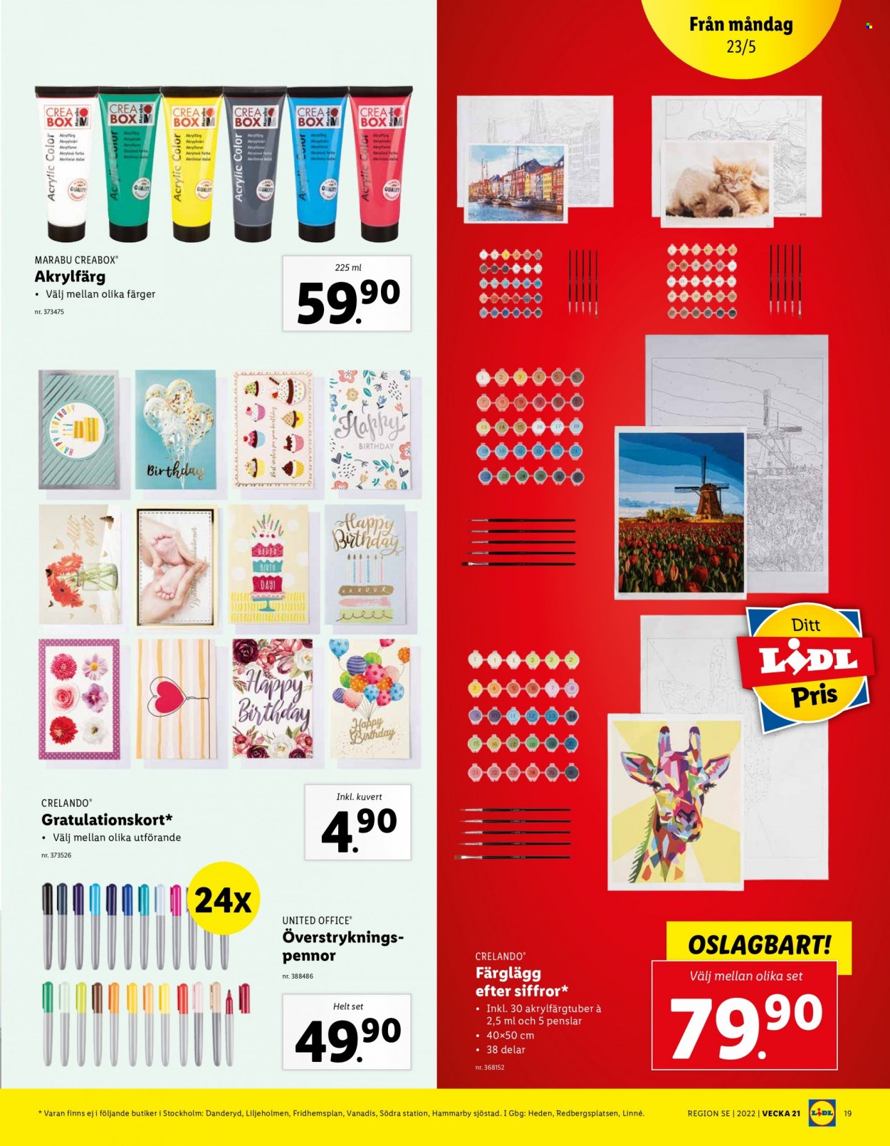 Lidl reklamblad - 23/5 2022 - 29/5 2022. Sida 19