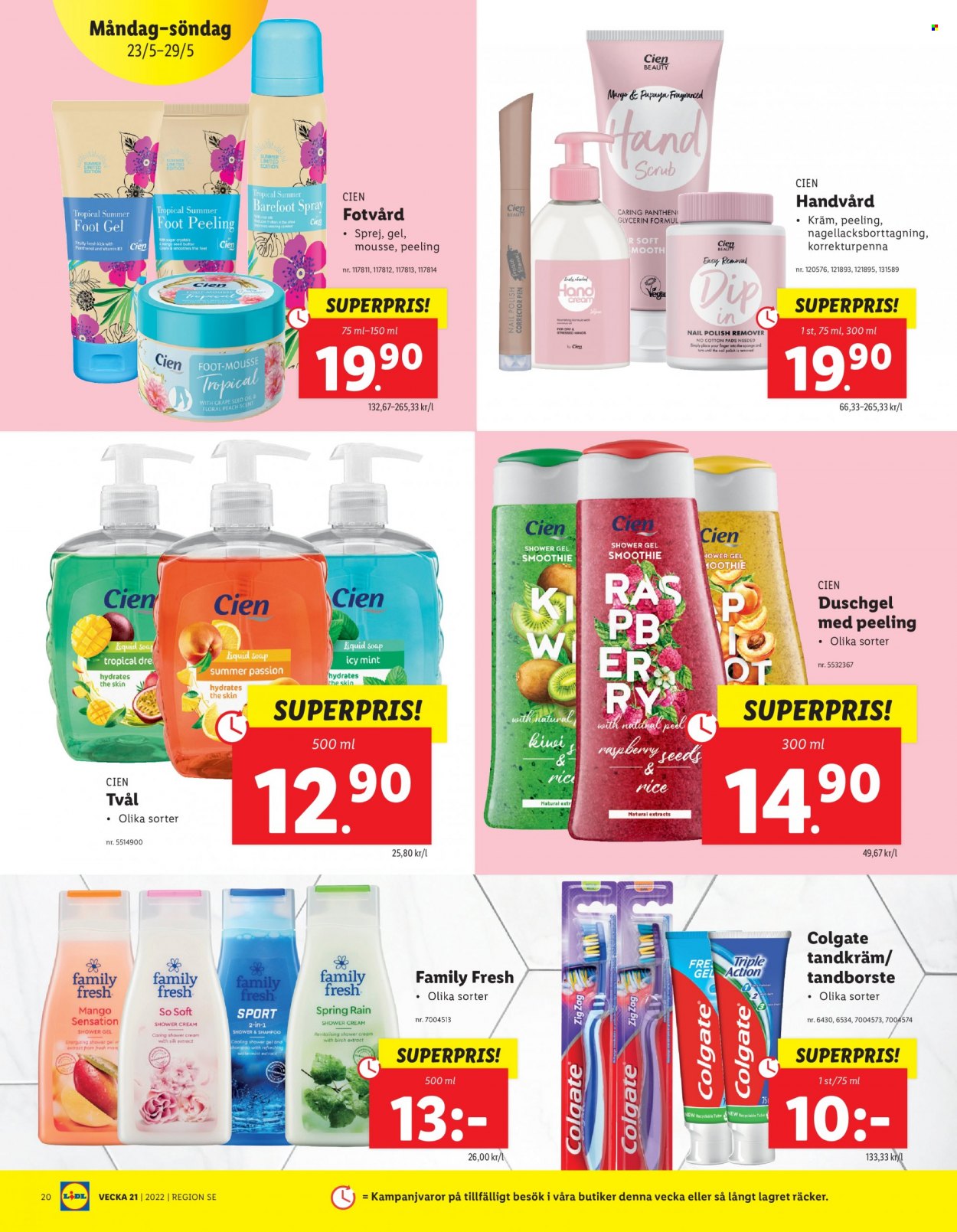 Lidl reklamblad - 23/5 2022 - 29/5 2022. Sida 20