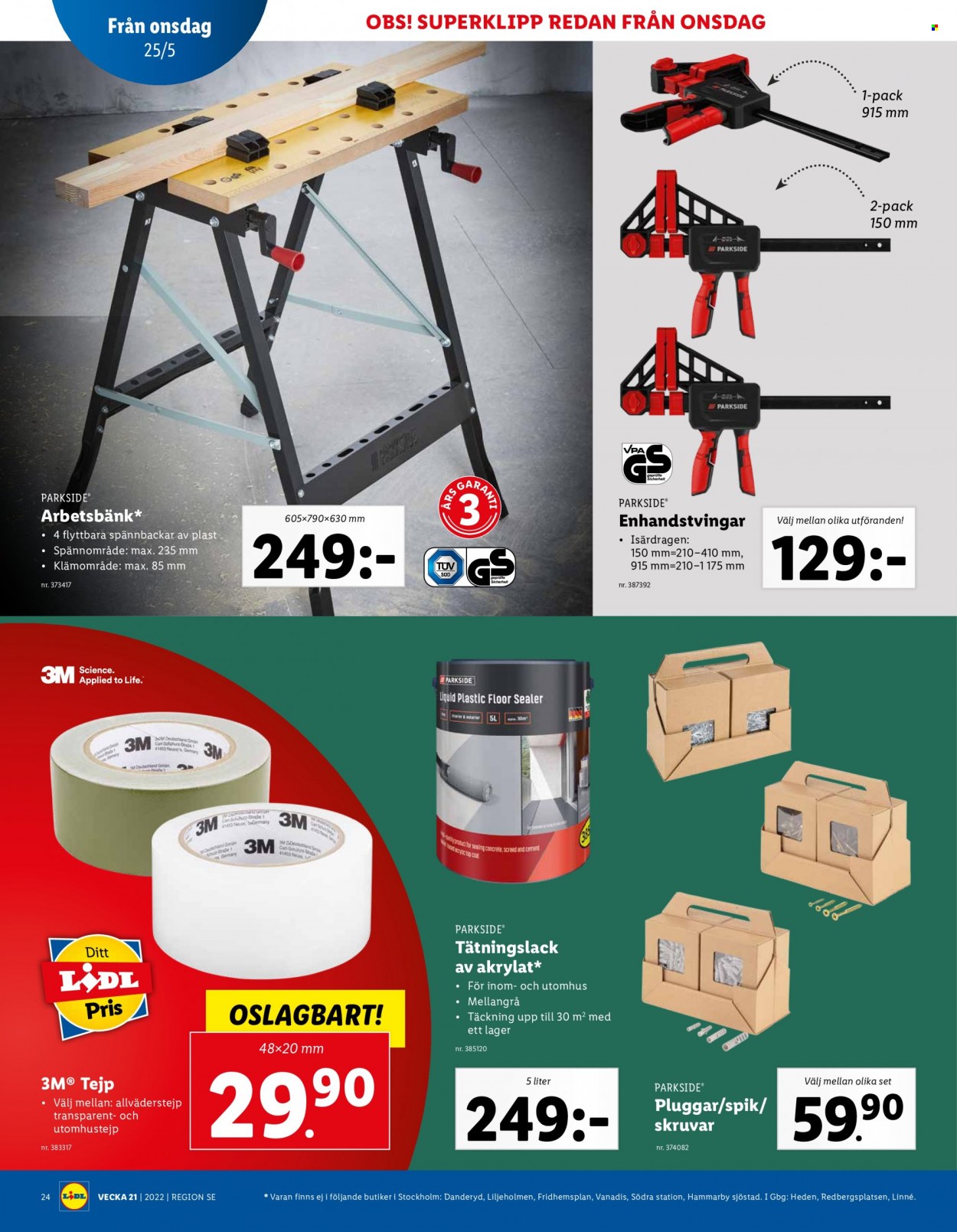 Lidl reklamblad - 23/5 2022 - 29/5 2022. Sida 24