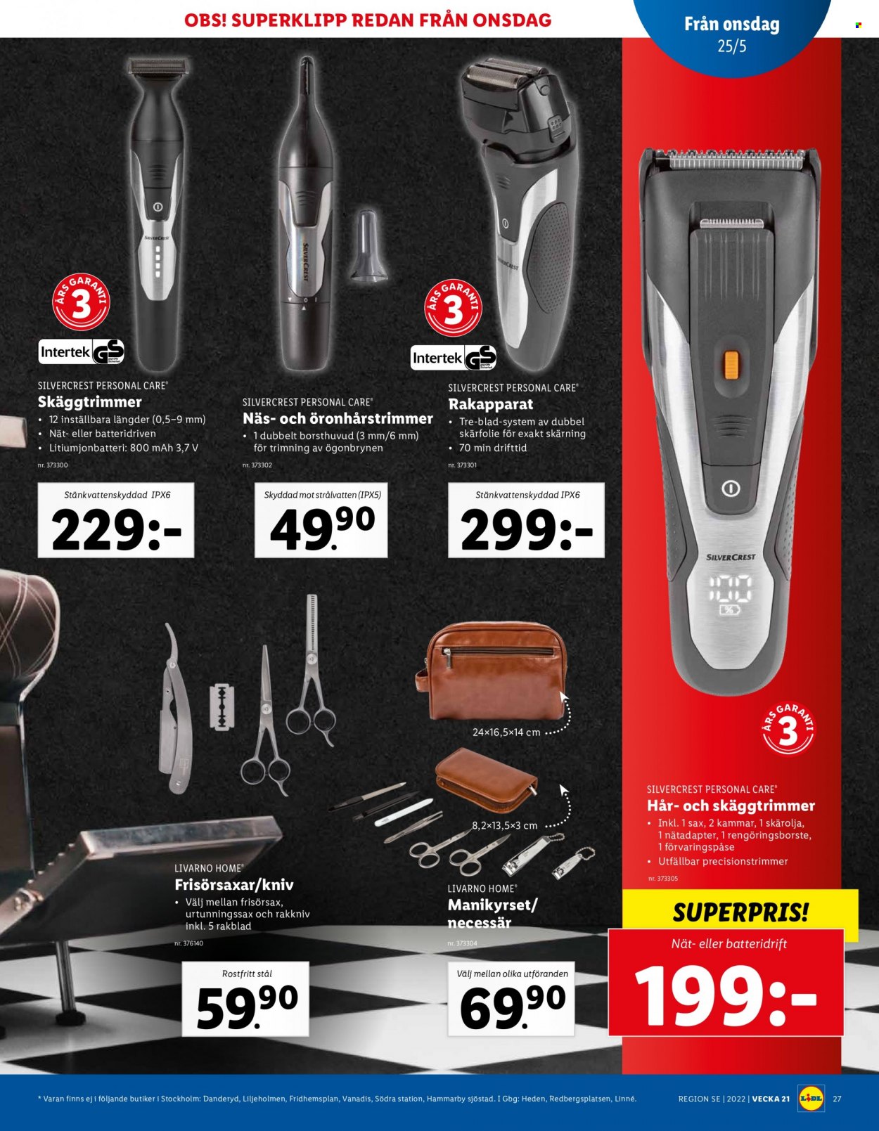 Lidl reklamblad - 23/5 2022 - 29/5 2022. Sida 27