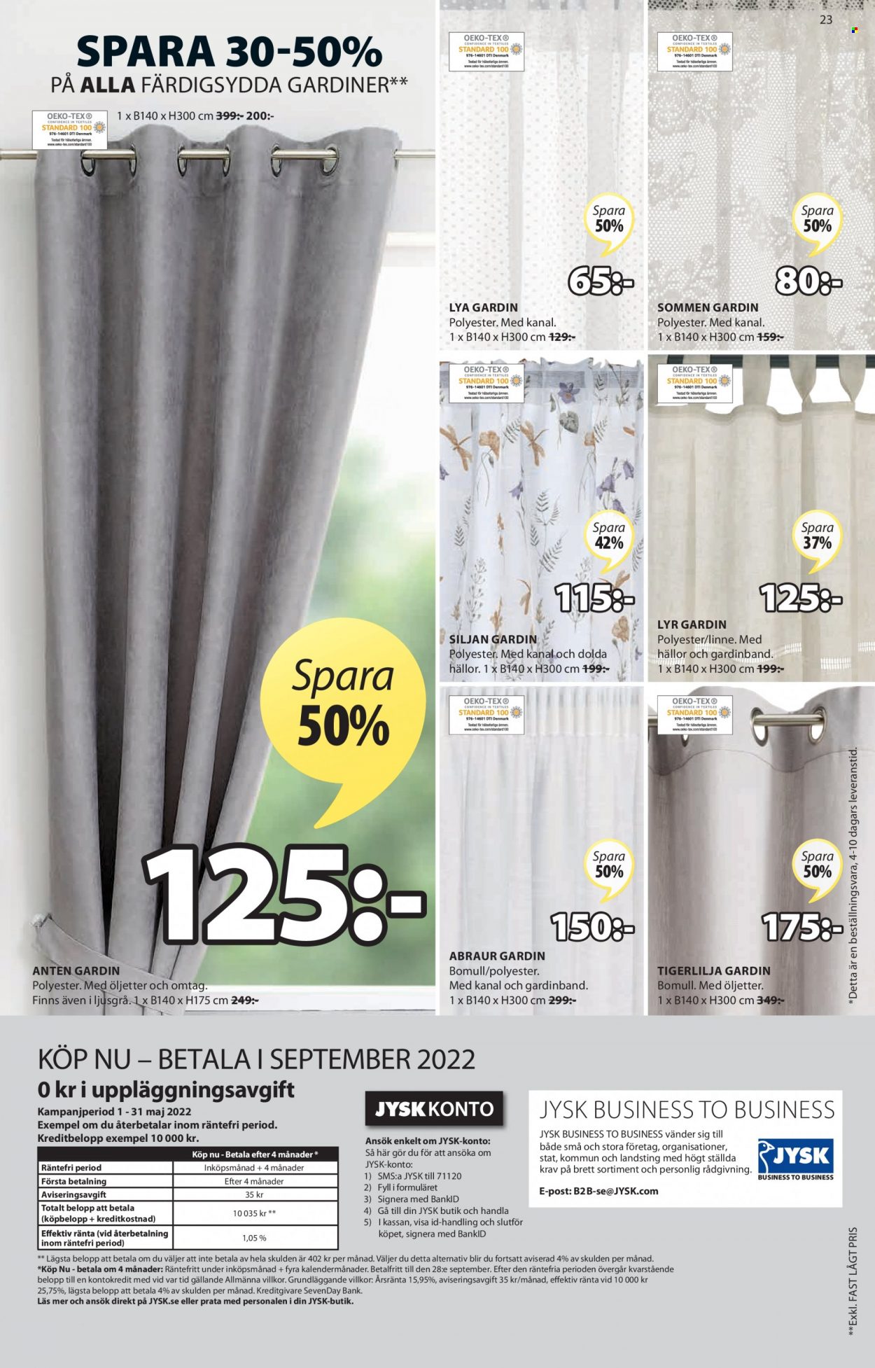 JYSK reklamblad - 16/5 2022 - 29/5 2022. Sida 23