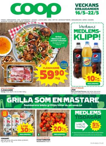Coop reklamblad - 16/5 2022 - 22/5 2022.