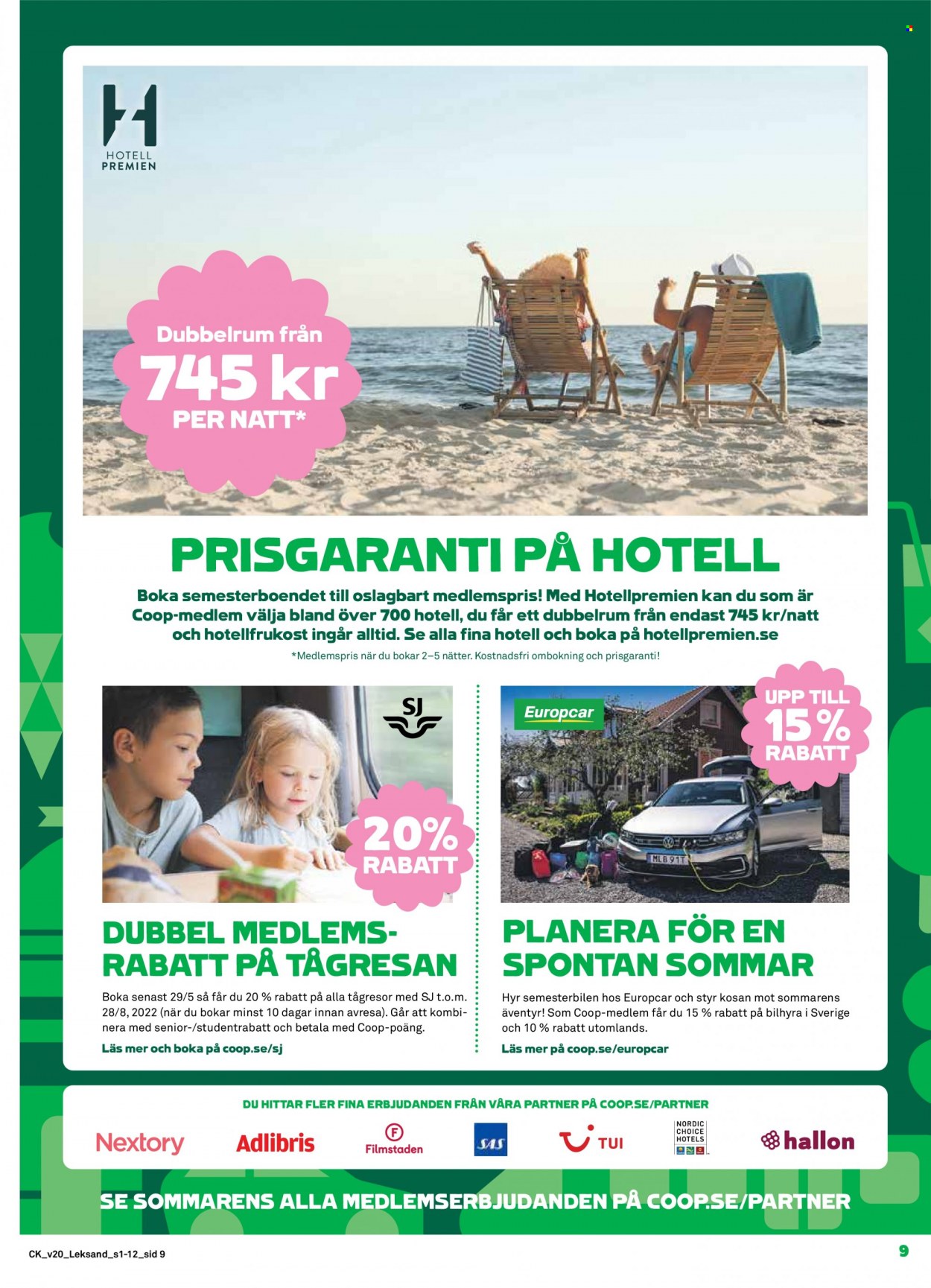 Coop reklamblad - 16/5 2022 - 22/5 2022. Sida 9