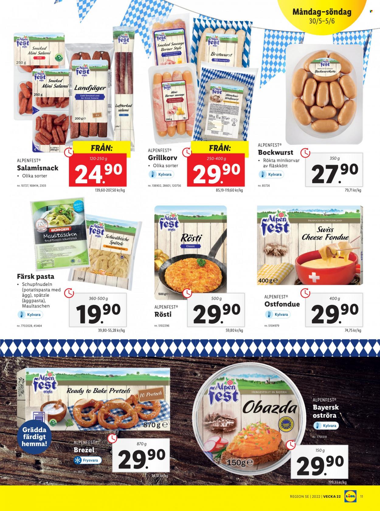 Lidl reklamblad - 30/5 2022 - 5/6 2022. Sida 11
