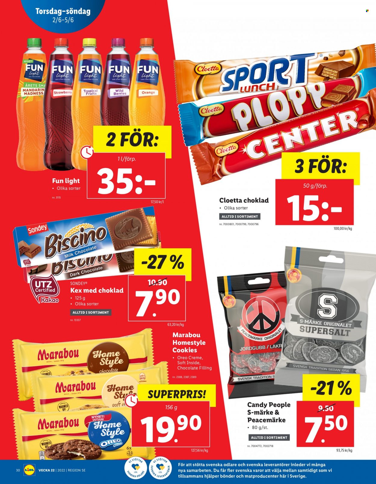 Lidl reklamblad - 30/5 2022 - 5/6 2022. Sida 32