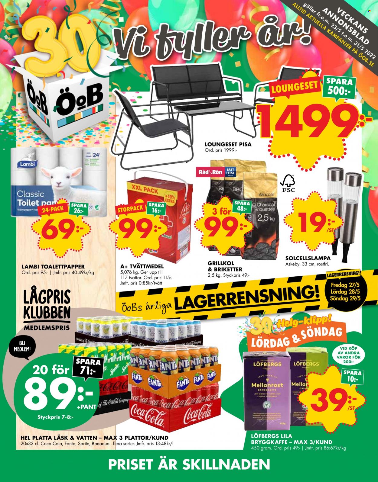 ÖoB reklamblad - 23/5 2022 - 31/5 2022. Sida 1