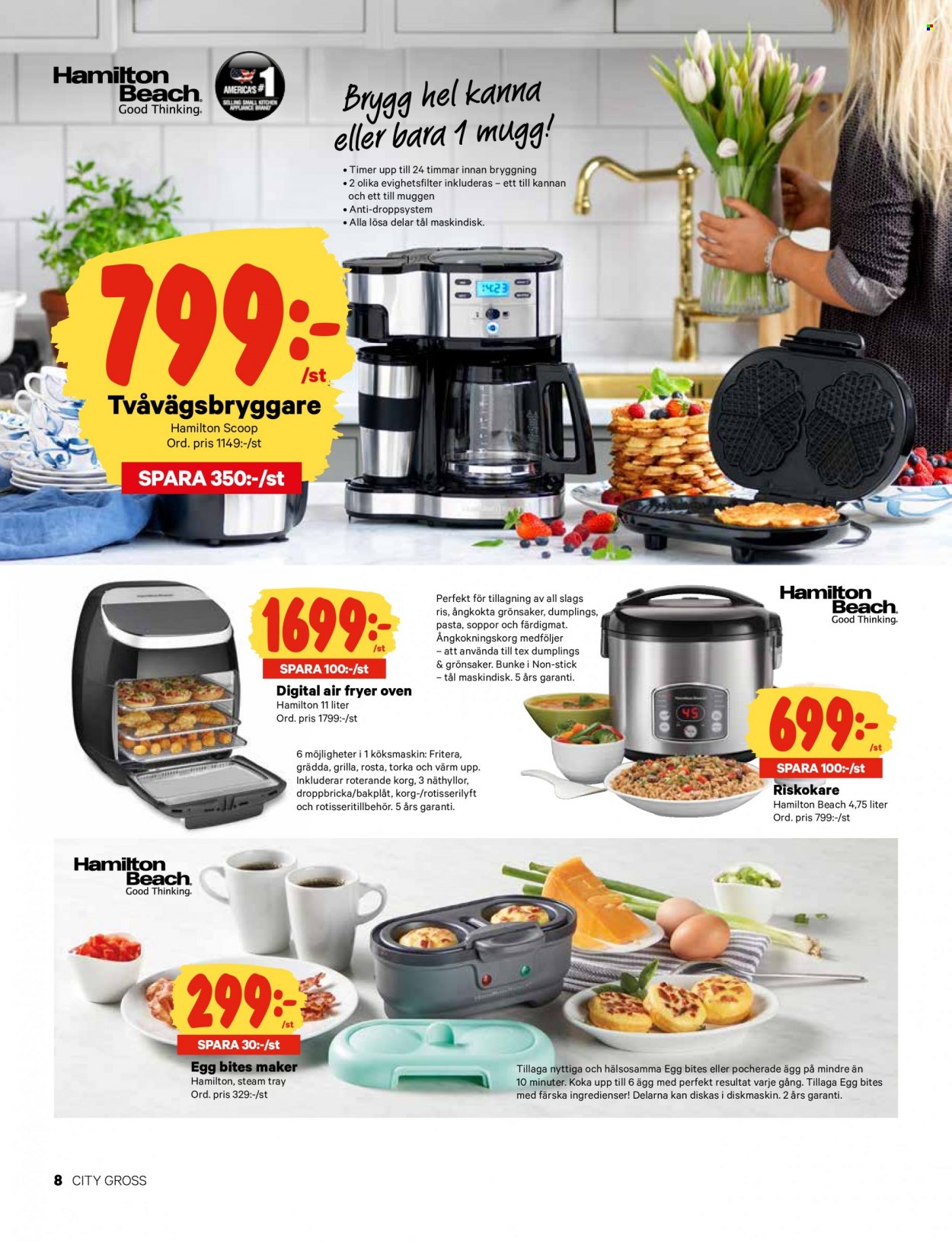 City Gross reklamblad - 23/5 2022 - 29/5 2022. Sida 8