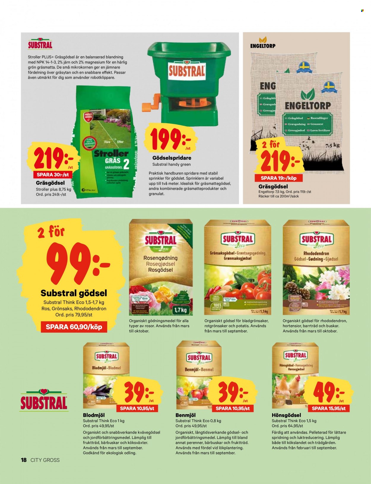 City Gross reklamblad - 23/5 2022 - 29/5 2022. Sida 18