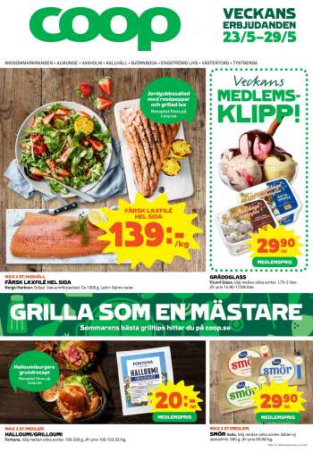 Coop Konsum reklamblad - 23/5 2022 - 29/5 2022.