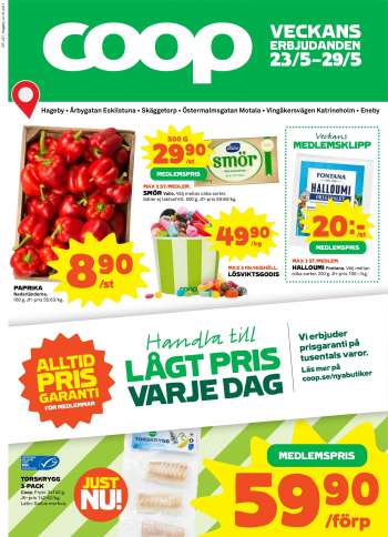Coop reklamblad - 23/5 2022 - 29/5 2022.