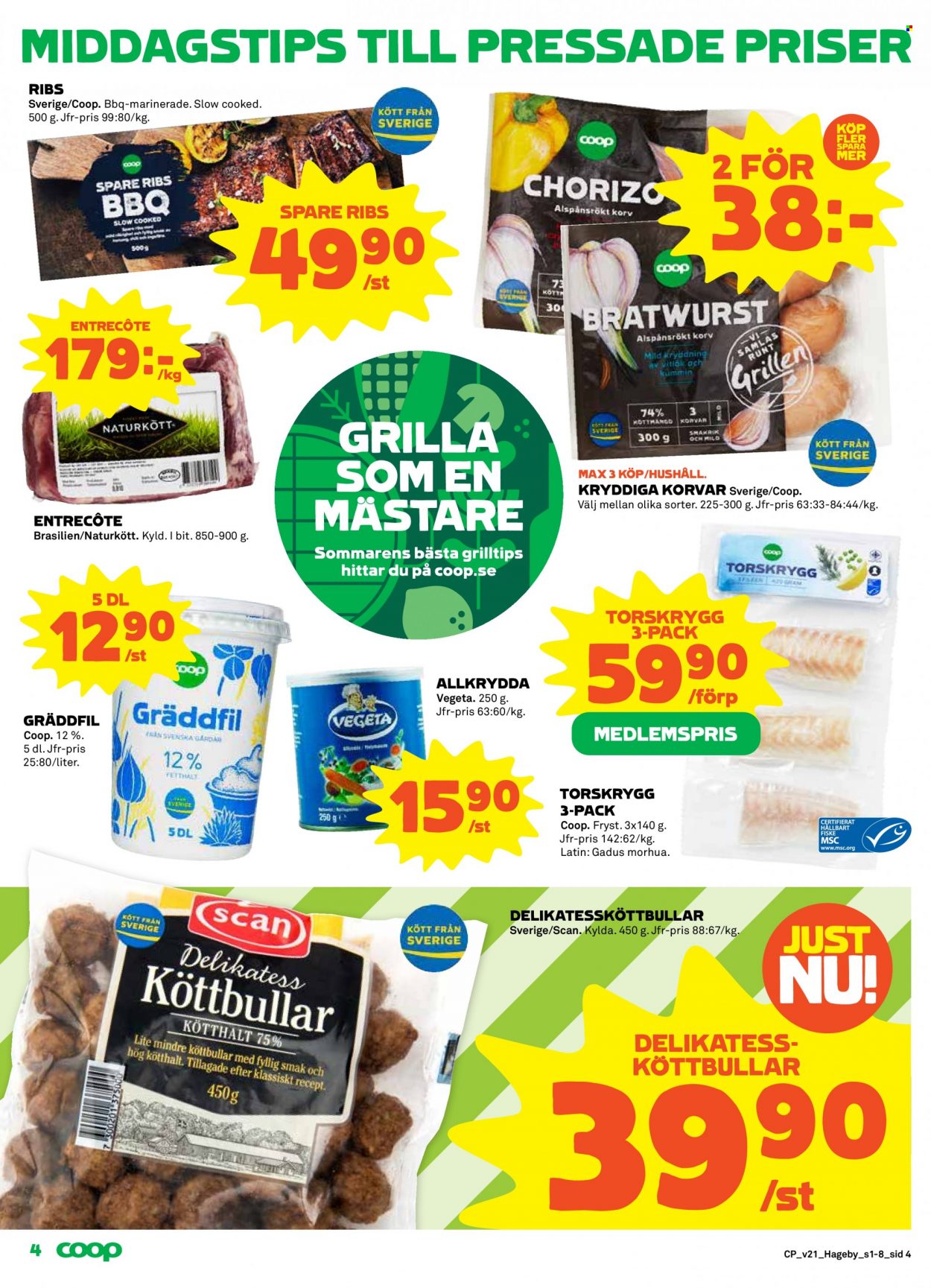 Coop reklamblad - 23/5 2022 - 29/5 2022. Sida 4