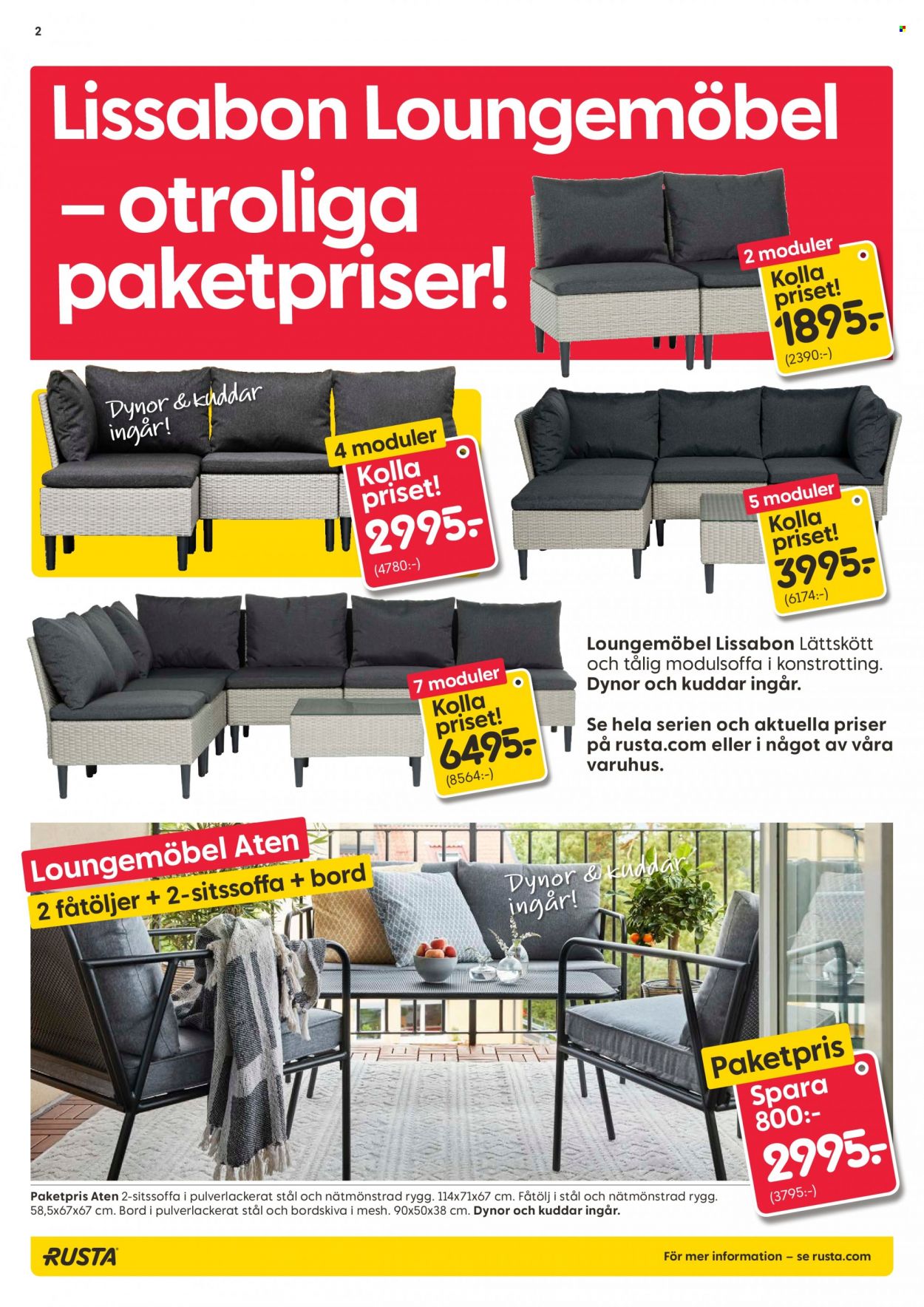 Rusta reklamblad - 25/5 2022 - 31/5 2022. Sida 2