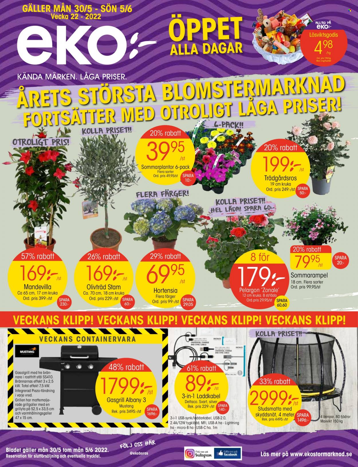 EKO reklamblad - 30/5 2022 - 5/6 2022. Sida 1