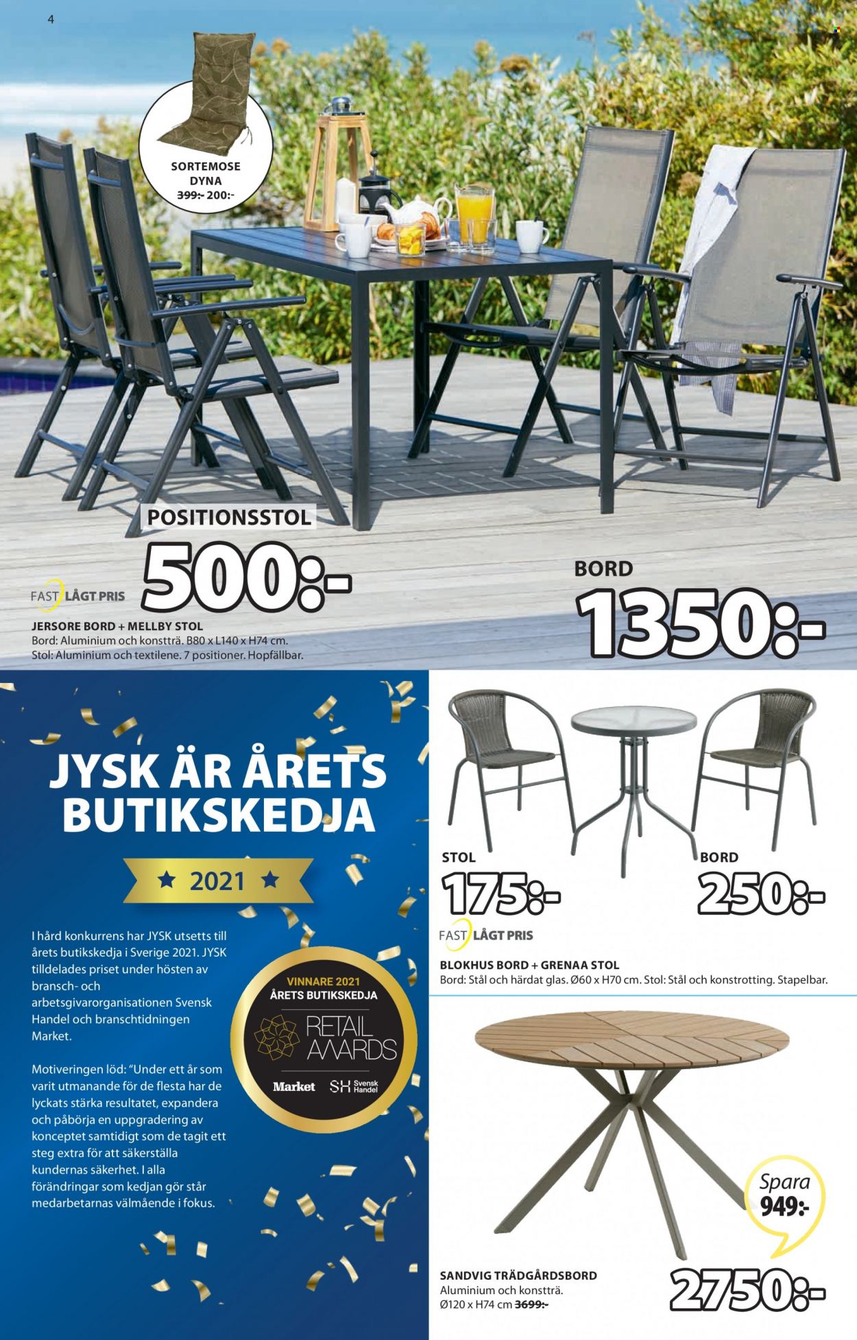 JYSK reklamblad - 30/5 2022 - 12/6 2022. Sida 4
