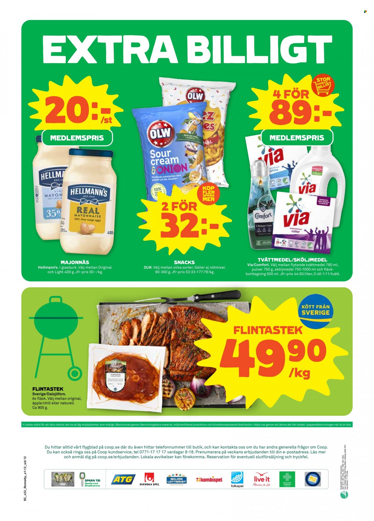 Stora Coop reklamblad - 30/5 2022 - 5/6 2022. Sida 12