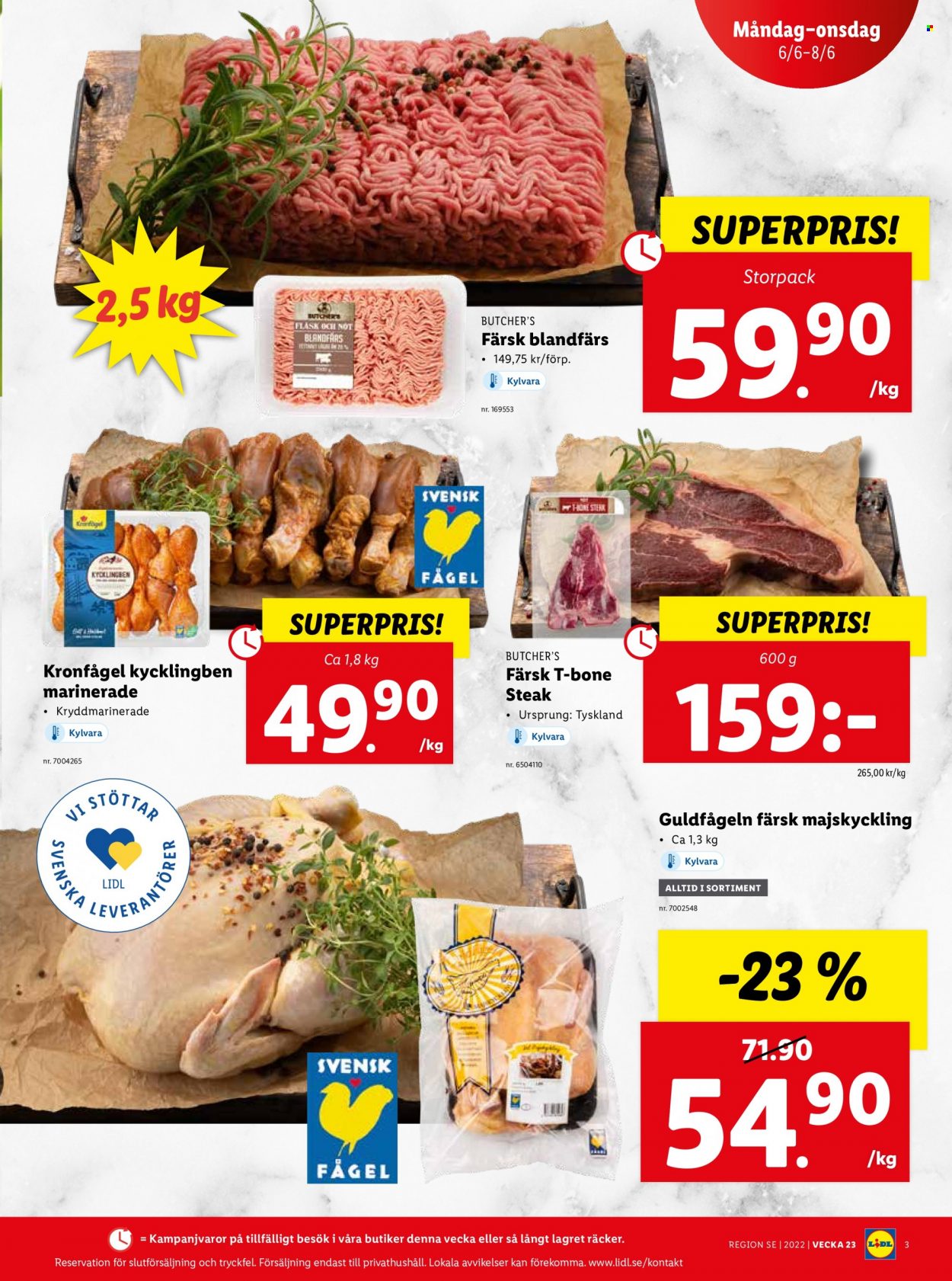 Lidl reklamblad - 6/6 2022 - 12/6 2022. Sida 3