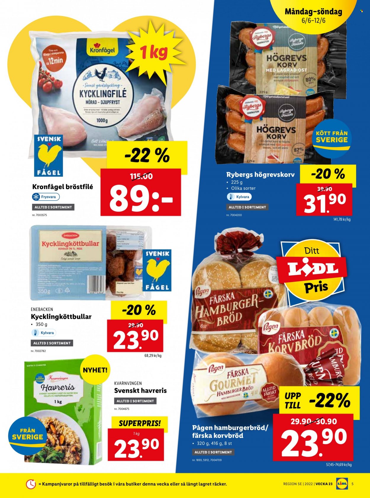 Lidl reklamblad - 6/6 2022 - 12/6 2022. Sida 5