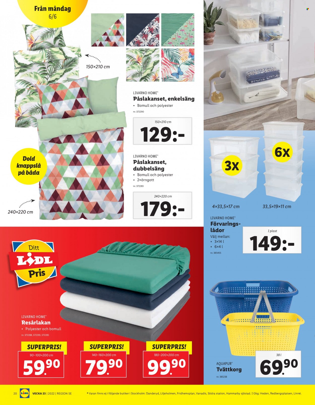 Lidl reklamblad - 6/6 2022 - 12/6 2022. Sida 22