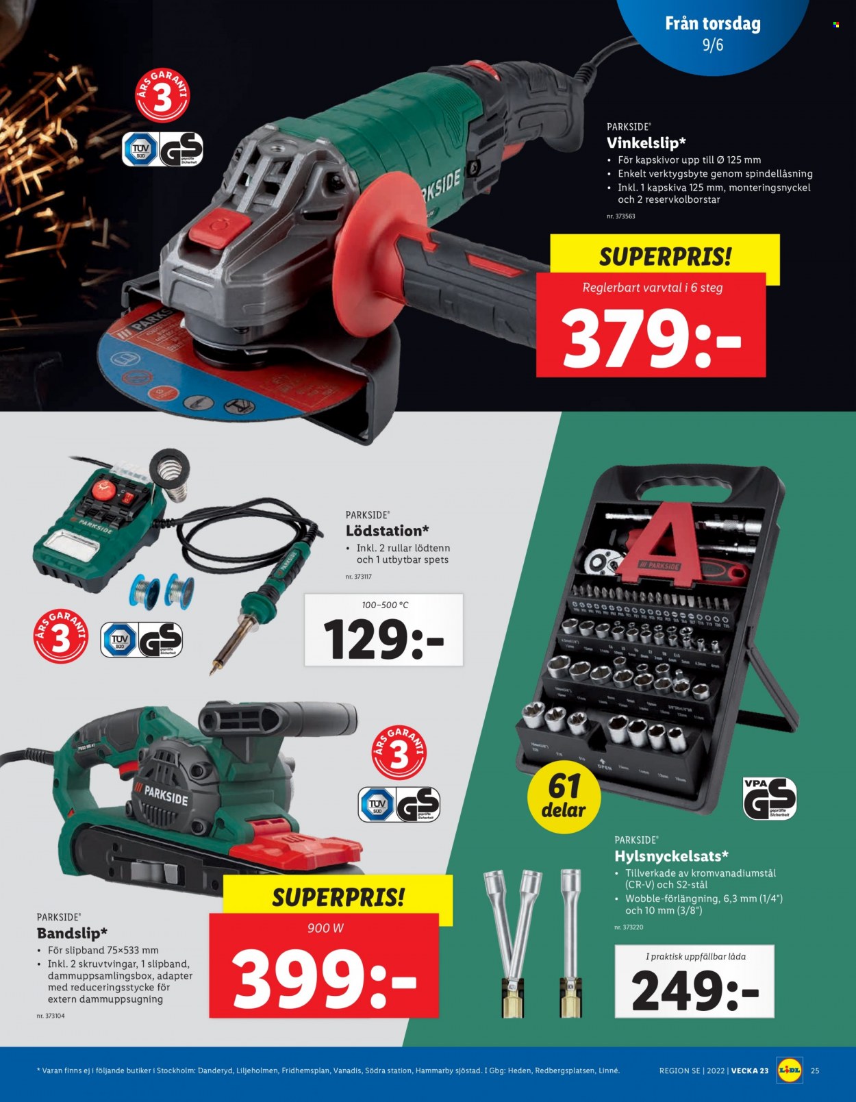 Lidl reklamblad - 6/6 2022 - 12/6 2022. Sida 27