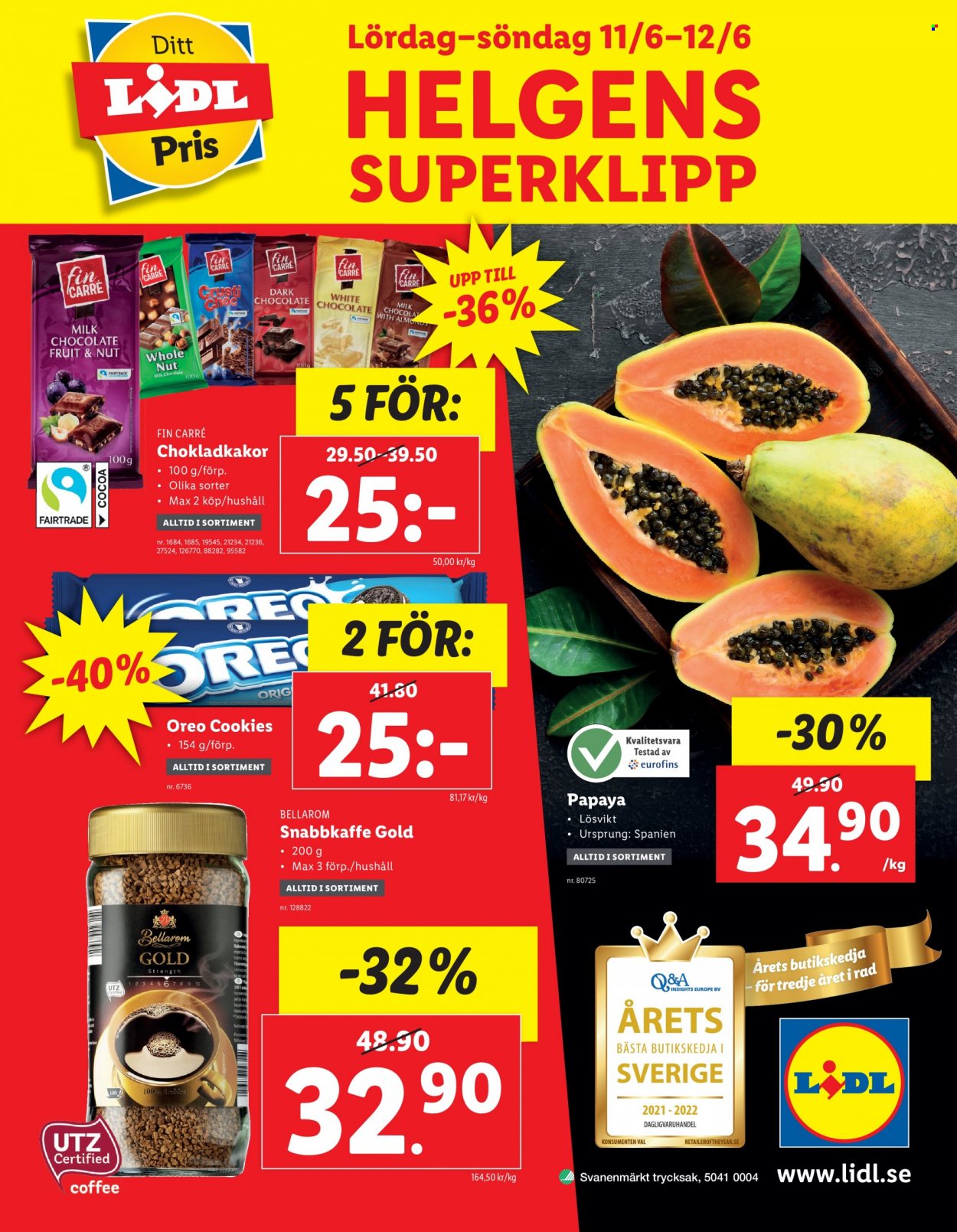 Lidl reklamblad - 6/6 2022 - 12/6 2022. Sida 34